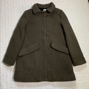 Zara Girls wool blend coat.